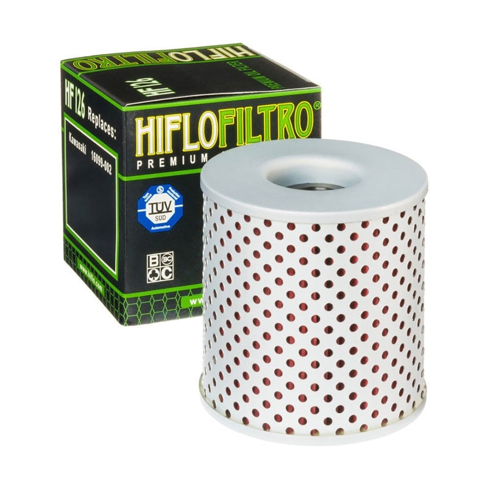 HiFlo Oil Filter - HF126 - Z750 76-82, Z900 73-75, KZ100077-81, Z1000 74-81, KZ1300 79-83, ZN1300 83-88
