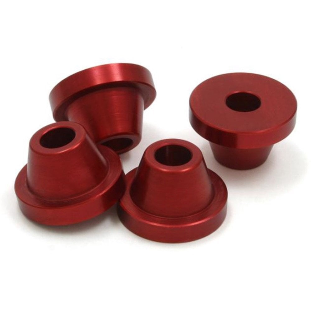 Zeta - Bar Mount Rubber Killer - KX125 02-08, KX250 96-08, KXF250 04-14, KXF450 06-11, RMZ250 04-06 - Red