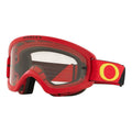 Oakley (SALE) Youth Goggles - O-Frame XS 2.0 Pro - Heritage (Red/Yellow) Polycarbonate Clear Lens