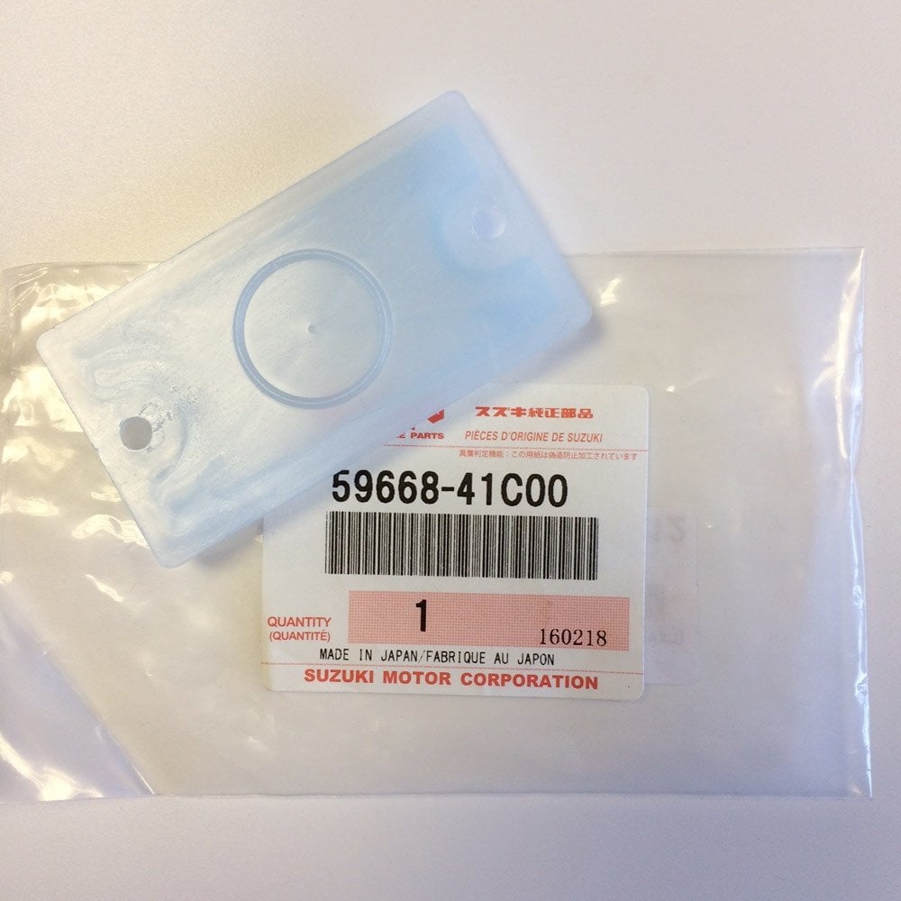 Suzuki Genuine Part - Brake/Clutch Master Cylinder Plate (Above Diaphragm) - 59668-41C00-000