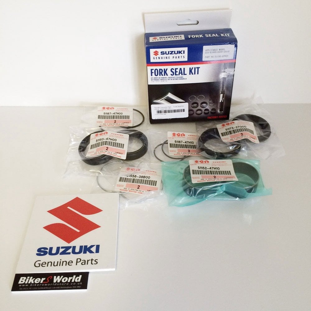Suzuki Genuine Part - Fork Seal Kit (GSXR 1000 K9-L4) - 51150-47820-000