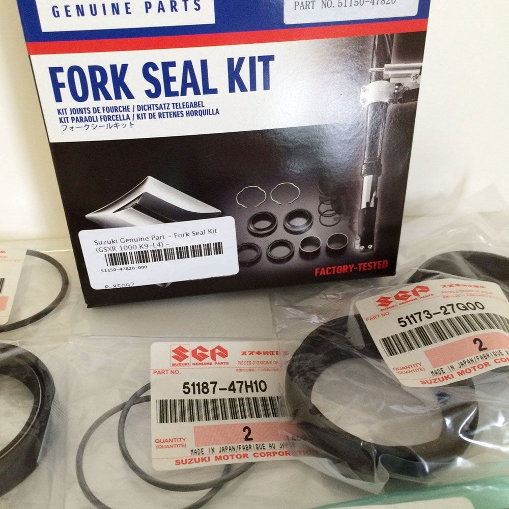 Suzuki Genuine Part - Fork Seal Kit (GSXR 1000 K9-L4) - 51150-47820-000