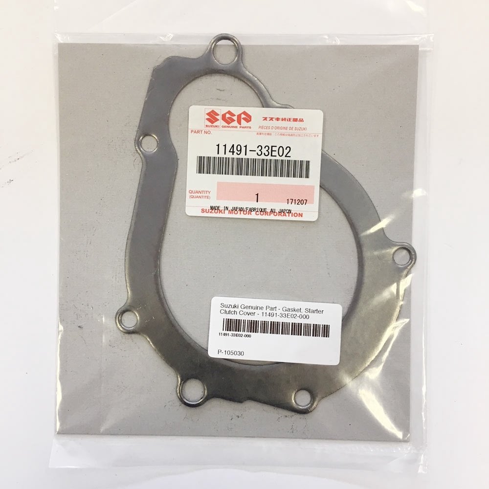 Suzuki Genuine Part - Gasket, Starter Clutch Cover - 11491-33E02-000
