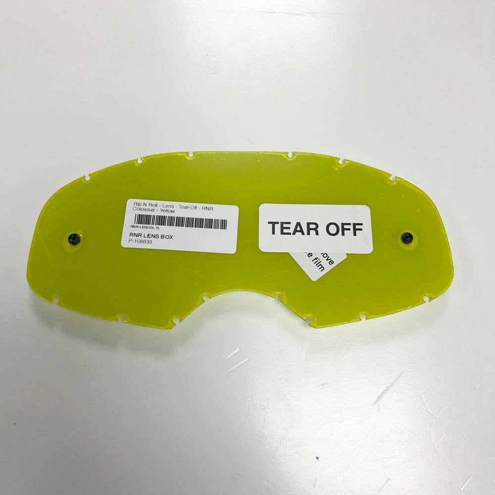 Rip N Roll - Lens (Tear-Off) - RNR Colossus