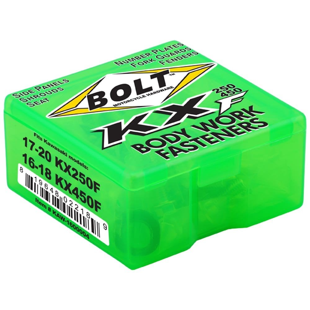 Bolt Hardware - Fastener/Bolt Kit - Plastics - KXF250 21-26, KXF450 19-26, KXF250/450XC 21-26
