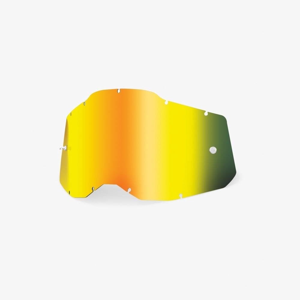 100% (Spares) Lens - Accuri-2/Strata-2/Racecraft-2 - Iridium - Gold