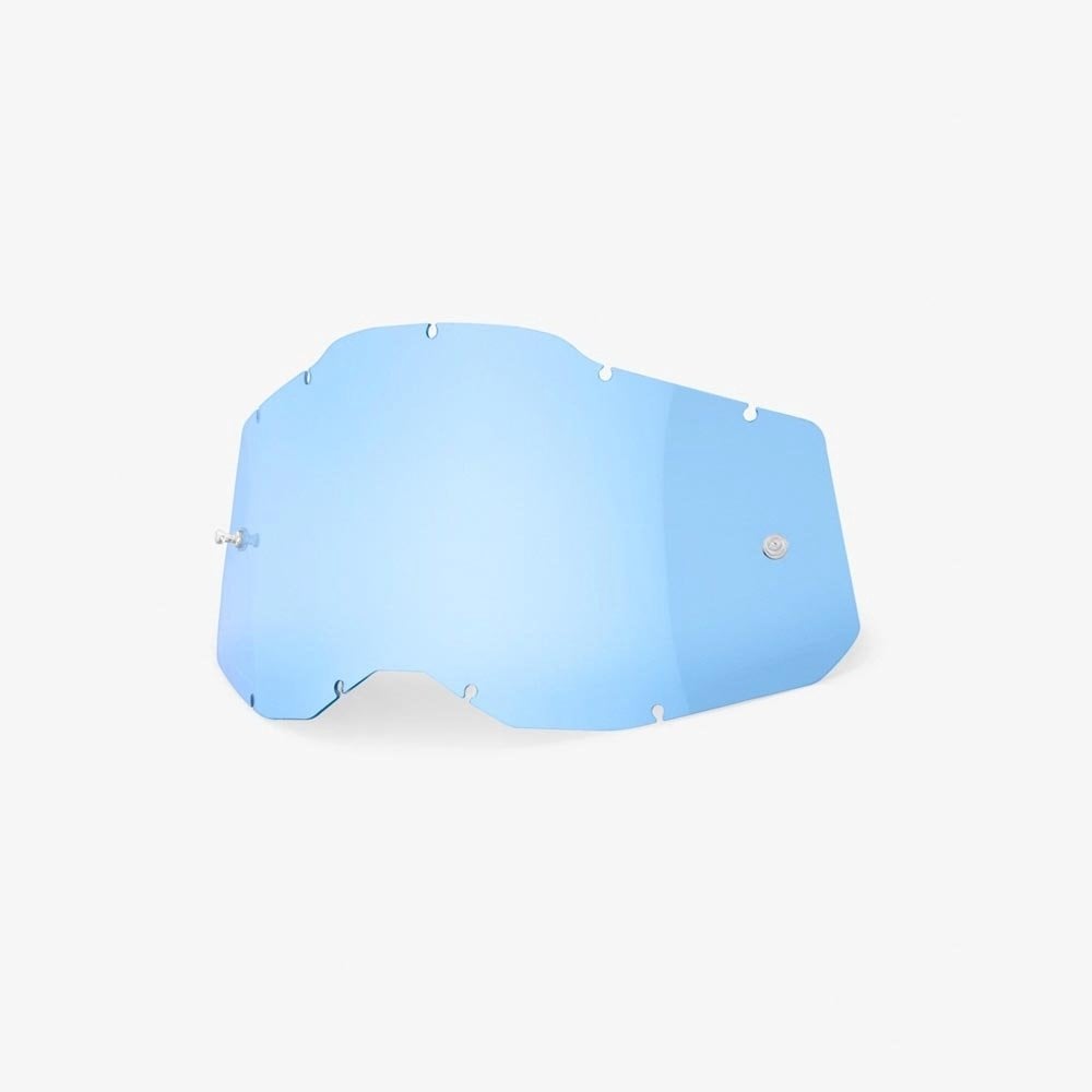 100% (Spares) Lens - Accuri-2/Strata-2/Racecraft-2 - Tint - Blue