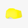 100% (Spares) Lens - Accuri-2/Strata-2/Racecraft-2 - Tint - Yellow