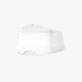 100% (Spares) Lens + Mud Flap/Strip - FORECAST - Accuri-2/Racecraft-2/Strata-2 - Tint - Clear Bumps