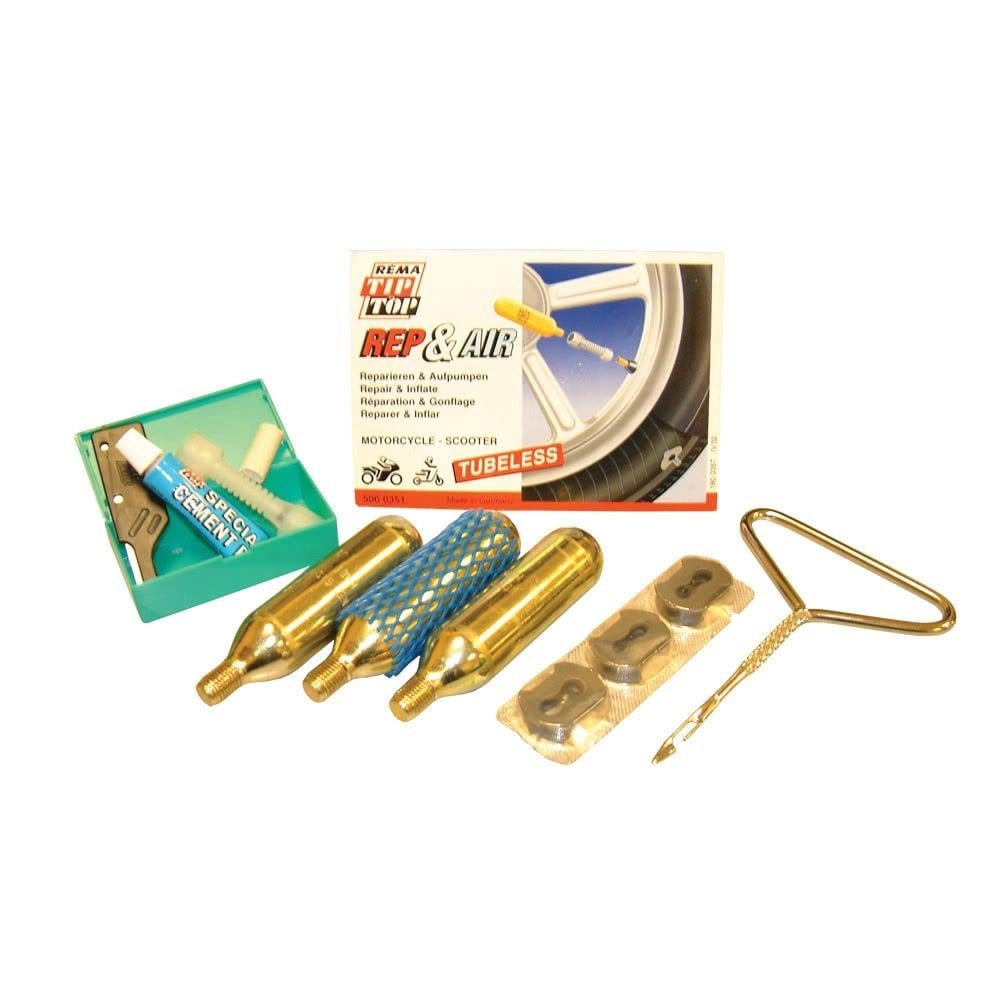 Rep & Air - Puncture Repair Kit (Tubeless)