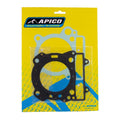 Apico - Axle Nut - Rear - M25 x 1.5 - KTM SX/SXF 125-450 13-22, Husqvarna TC/FC 125-450 16-22, TC250 17-22, TX300 17-22, FX350/450 17-21, Gas Gas MC/MCF 125-450 21-23, EXF 250-450 21-23 - Silver