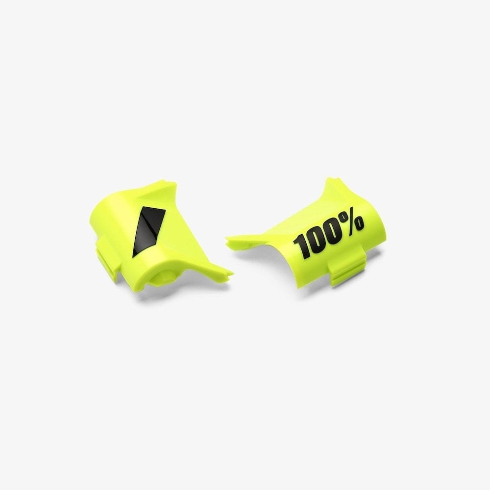 100% (Spares) FORECAST - Canister Cover/Doors Kit (Fluo Yellow/Black)