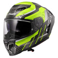 LS2 FF807 Dragon Full Face Road Helmet Trax (Hi Vis Yellow)