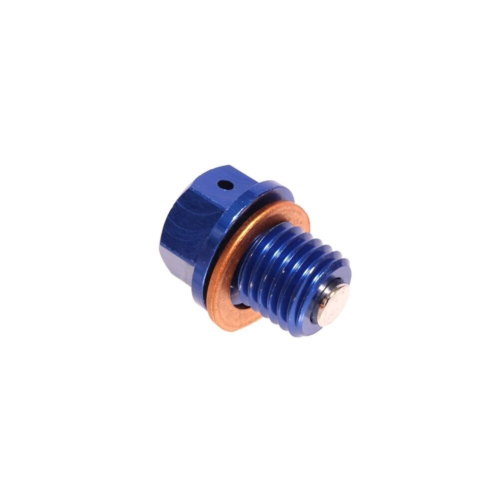 Apico - Magnetic Sump Plug w/Washer - M12 x 12mm x 1.5 - KTM SX50/65/85, SX/SXF/EXC/EXCF 125-530 All, FREERIDE 250F/R, FREERIDE 350, Husqvarna TC50/65/85 18-23, TC/FC/TE/FE 125-450, TX/FX 125-450, Gas Gas 50-450 21-23