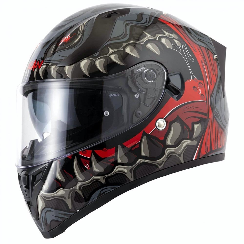 Vcan (2025) Helmet - H128 Titan 22.06 (Grey/Red)