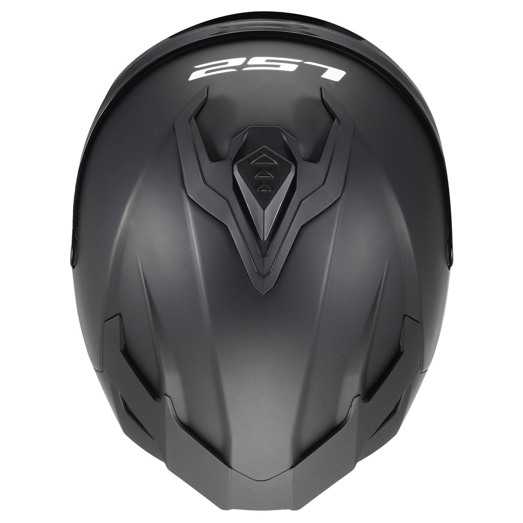 LS2 FF817 Challenger 2 Full Face Road Helmet Solid (Matt Black)
