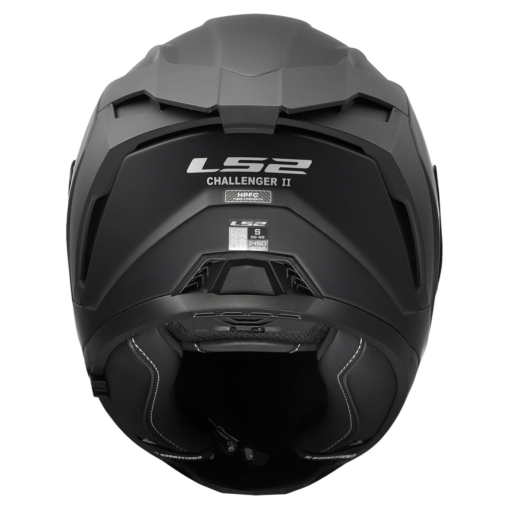 LS2 FF817 Challenger 2 Full Face Road Helmet Solid (Matt Black)