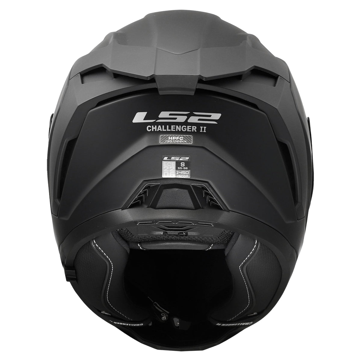 LS2 FF817 Challenger 2 Full Face Road Helmet Solid (Matt Black)