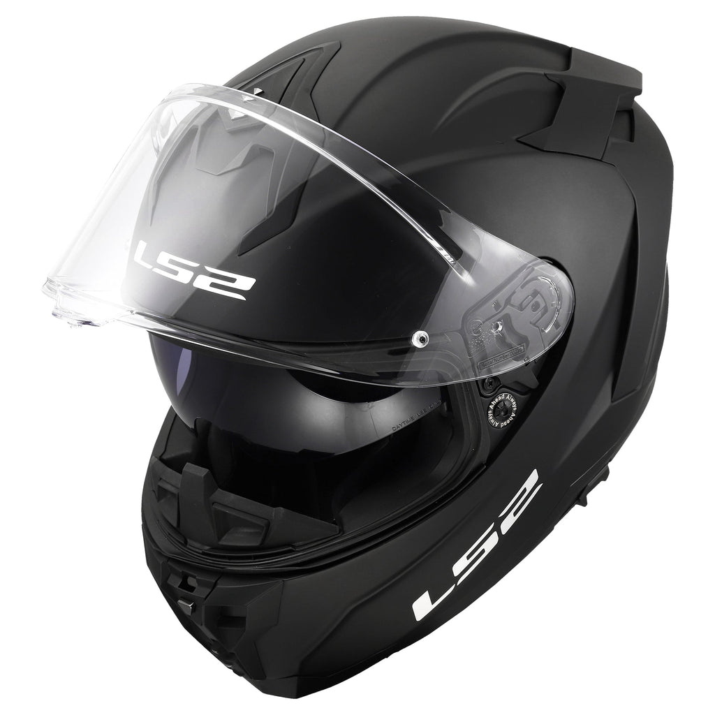LS2 FF817 Challenger 2 Full Face Road Helmet Solid (Matt Black)