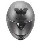 LS2 Motorcycle Road Helmet - FF820 Rapid 3 Solid (Matt Titanium)