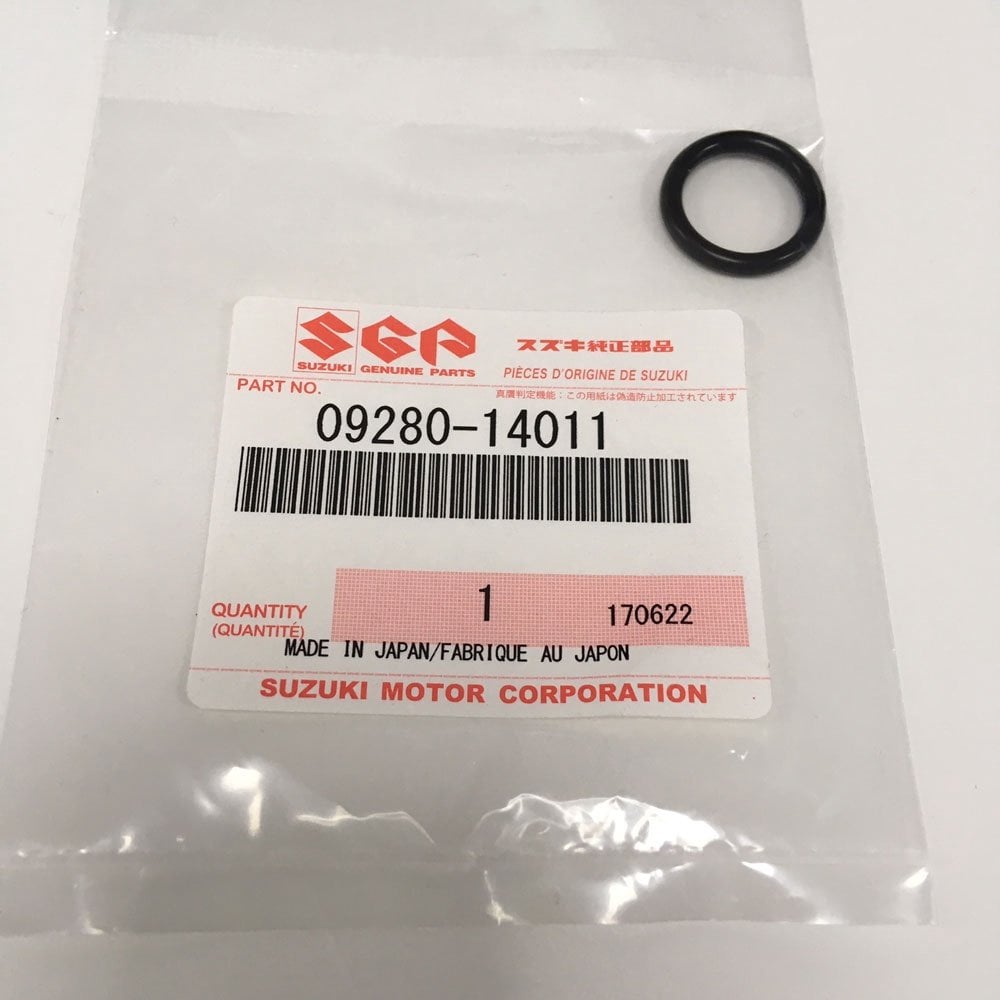 Suzuki Genuine Part - O-Ring, Front Damper (GSX-R600 98-05, GSX-R750 85-05, DL1000 03-10) - 09280-14011-000
