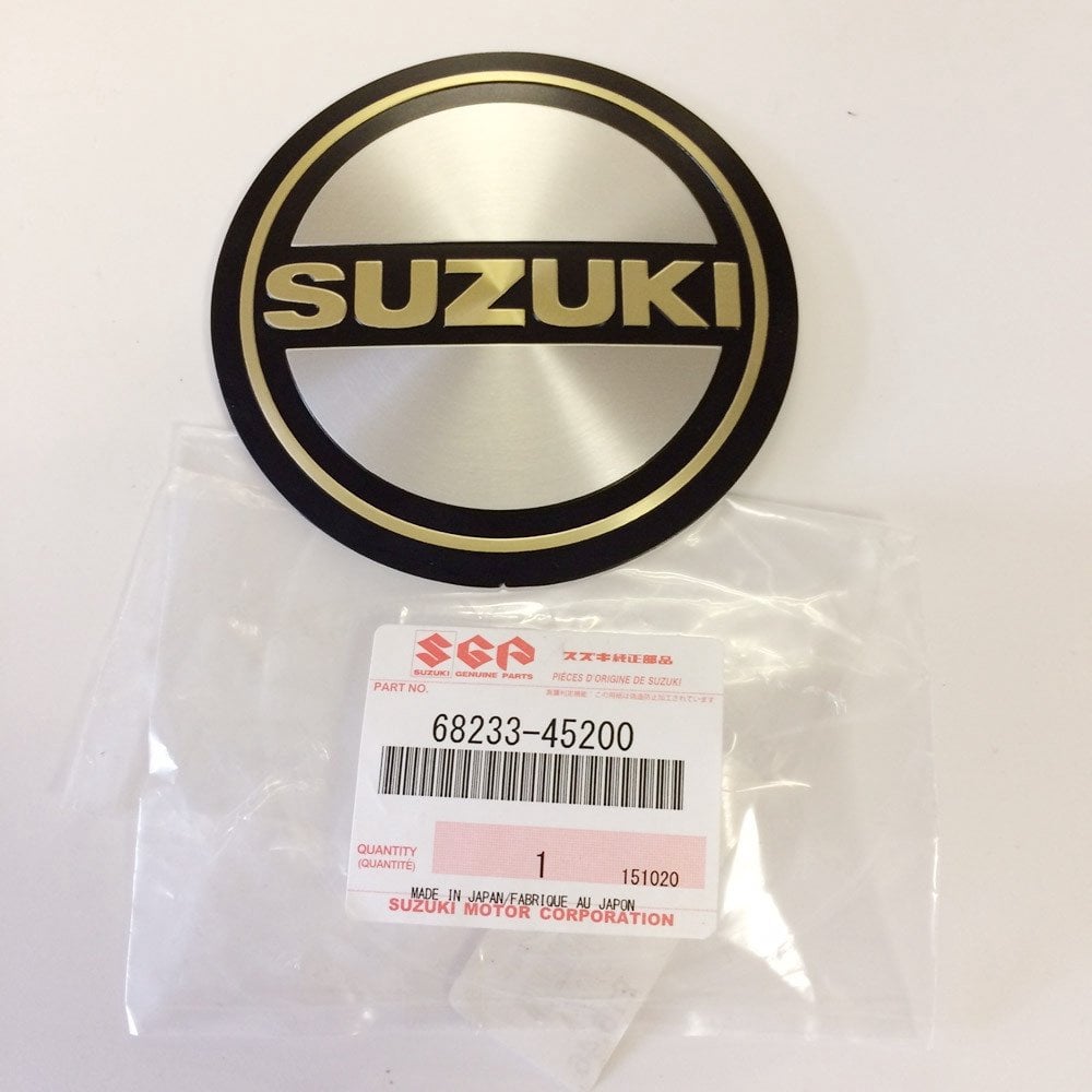 Suzuki Genuine Part - Emblem, Crankcase Left Cover (GS1000SN) - 68233-45200-000