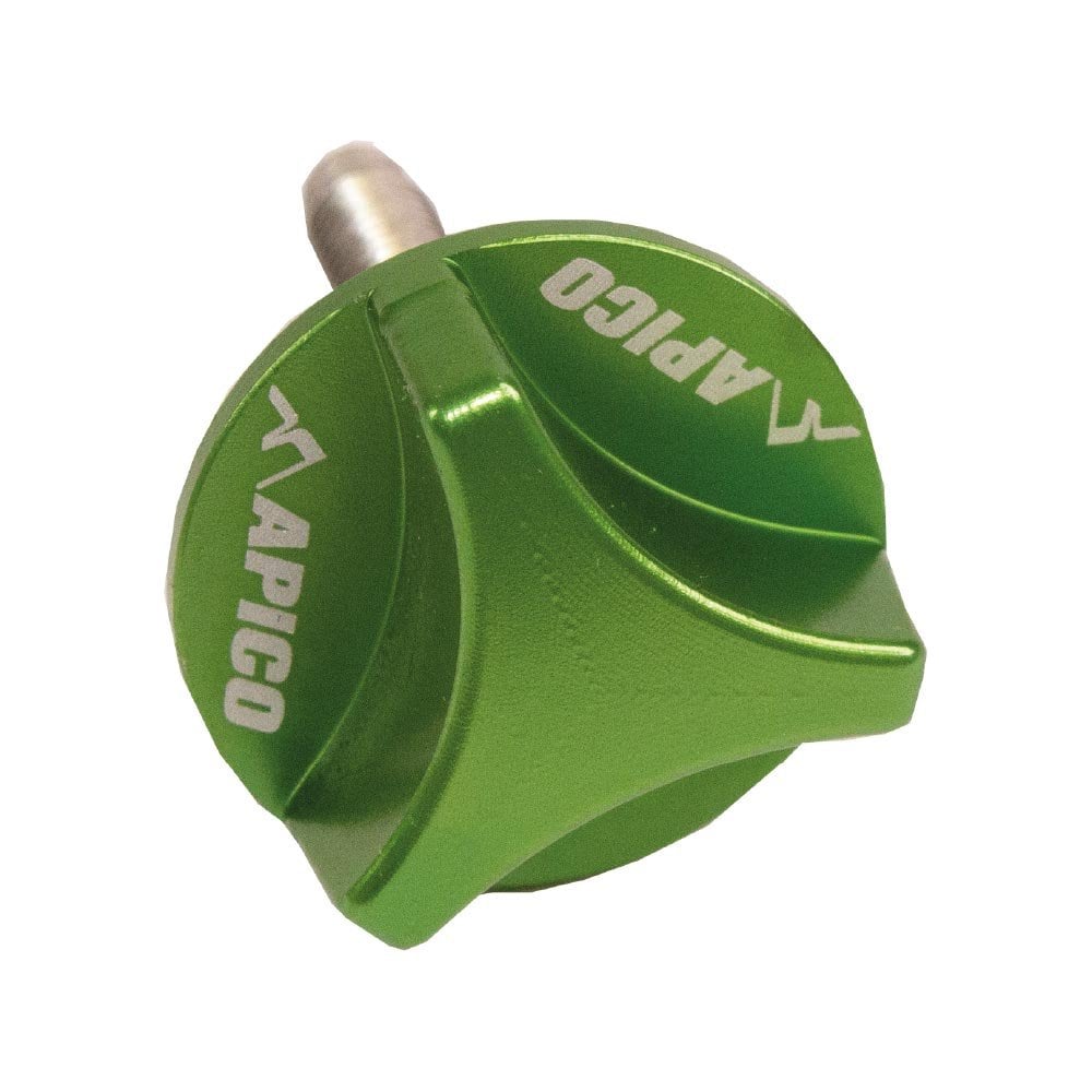 Apico - Air Filter Screw/Bolt - 35mm - KXF250 21-24, KXF450 19-23, KXF250/450XC 21-23 - Green