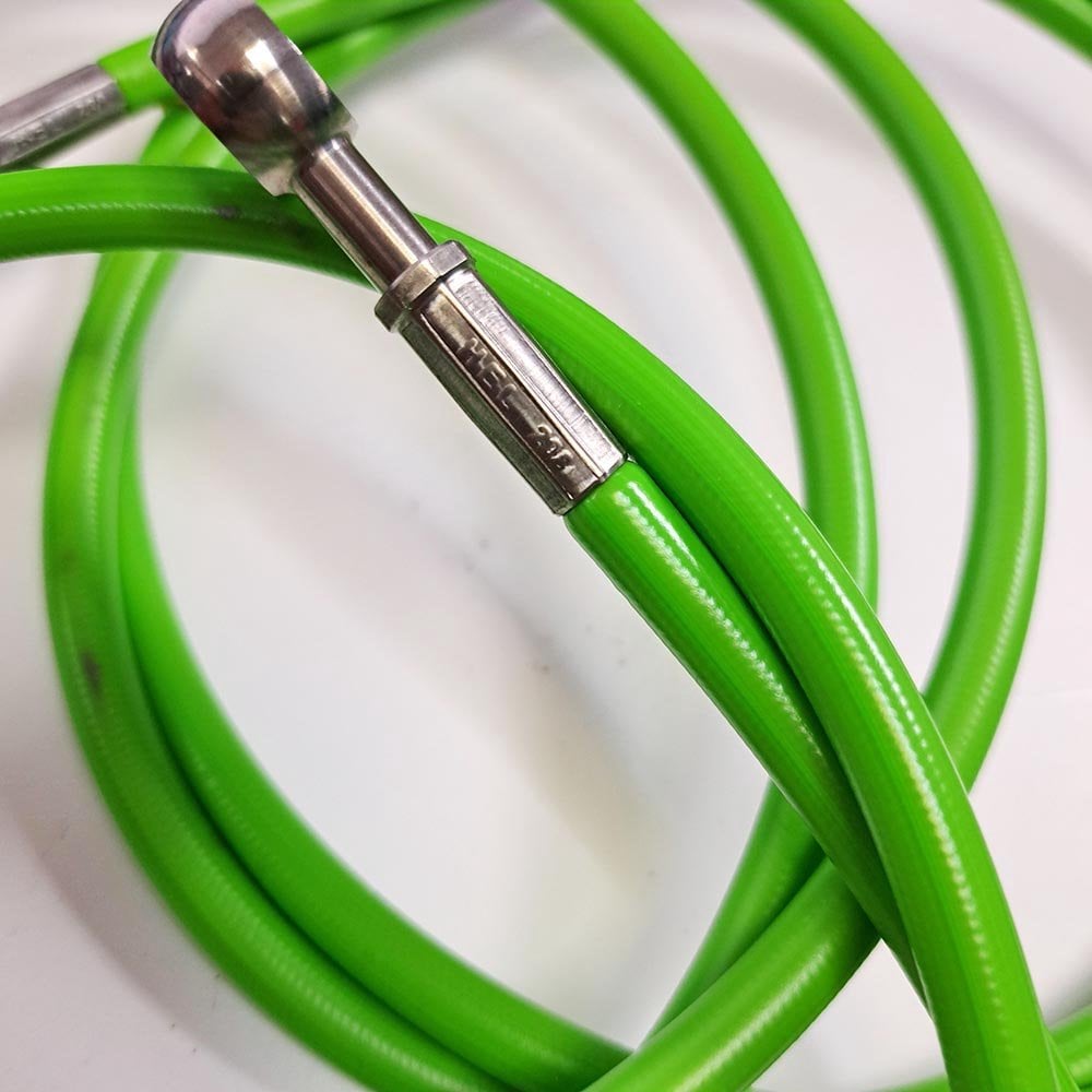 HEL - Brake Hose Set - Front/Rear - YFZ350 Banshee 89-03 - Green