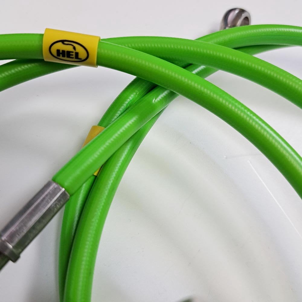 HEL - Brake Hose Set - Front/Rear - YFZ350 Banshee 89-03 - Green