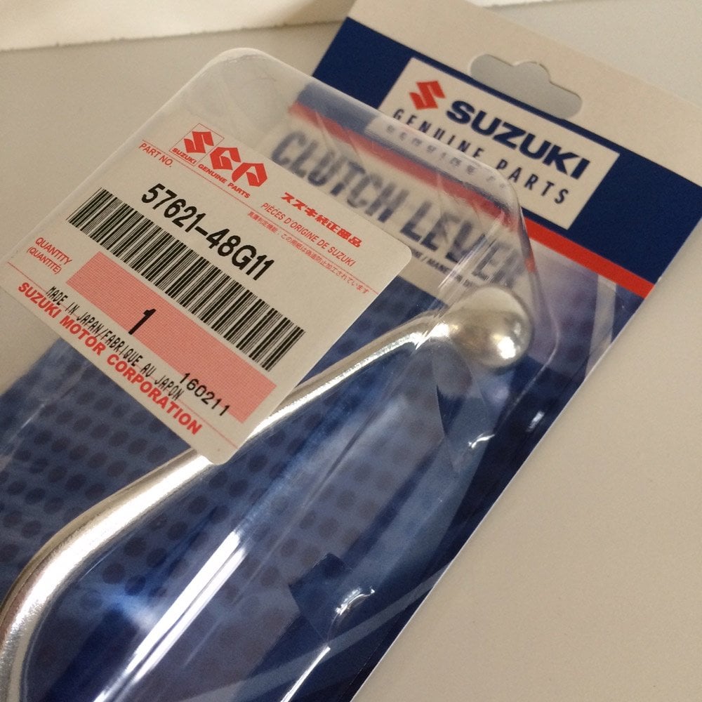 Suzuki Genuine Part - Clutch Lever (VL1500 L3-L6, VL800 K9-L6, VLR1800 K8-L1, VZ1500 K9-L3, VZ800 K9-L5, VZR1800 K9-L6) - 57621-48G11-000