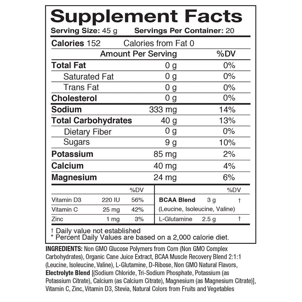 Ryno Power - Hydration Fuel - Fruit Punch - 2lb