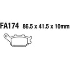 EBC - Brake Pads - FA174