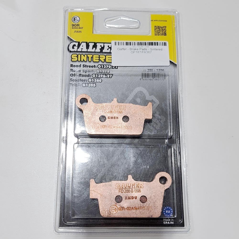 Galfer - Brake Pads - Sintered - GF187/FA367