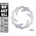 Galfer - Brake Disc (Rear) - SOLID - KTM SX85 21-26, SX/SXF 125-625 96-26, EXC/EXCF 125-625 98-26, Husqvarna TC85 21-26, TC/FC 125-450 14-26, TE/FE 125-450 14-26, Gas Gas MC85 21-26, 125-500 21-26, Husaberg FE/FC/FS/TE 125-650 99-14