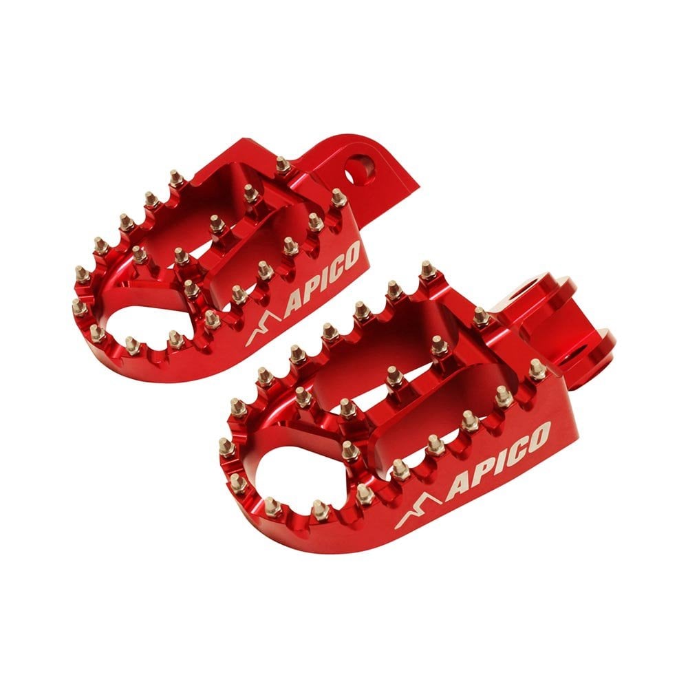 Apico - Foot Pegs - X-Treme - YZ65 18-26, YZ85 98-26, YZ125/250 99-26, YZF250 01-23, YZF450 03-22, WRF250 01-24, WRF450 03-23, YZF/WRF400/426 98-02