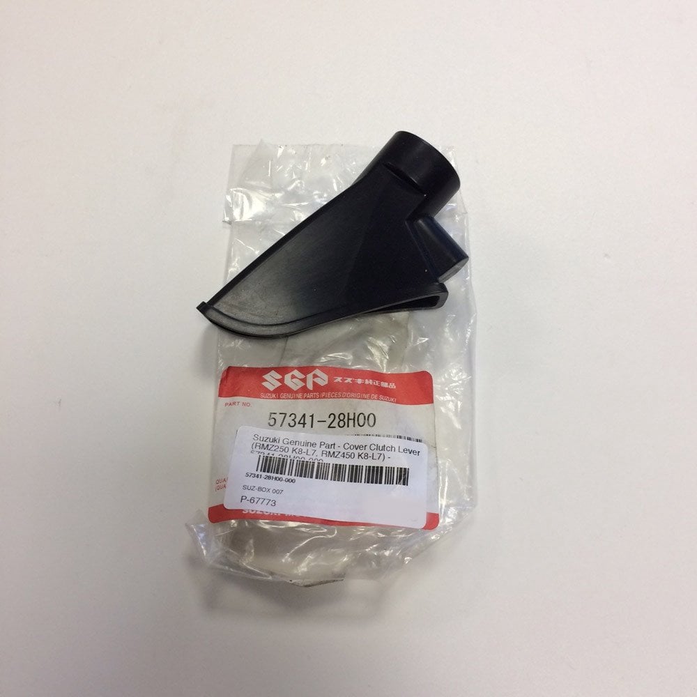 Suzuki Genuine Part - Cover, Clutch Lever (RMZ250 08-25, RMZ450 08-25) - 57341-28H01-000 (SS 57341-28H00-000)