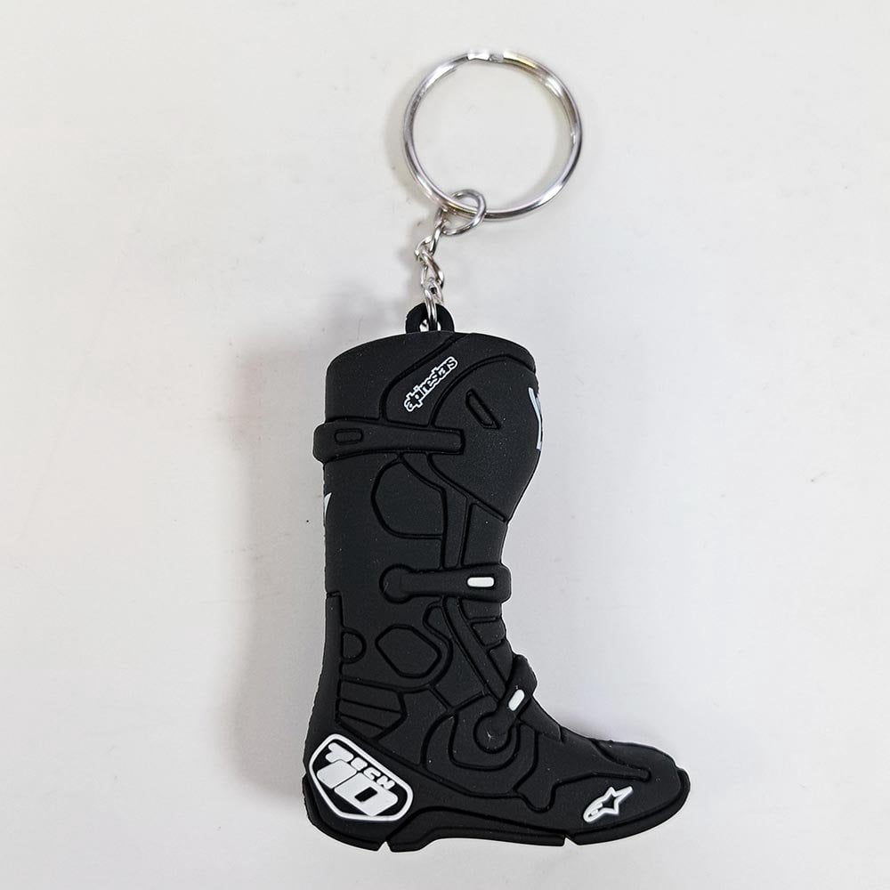 Alpinestars (2025) Key Ring - New Tech 10 Boot (Black)
