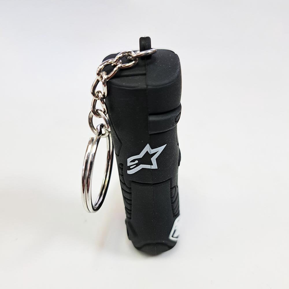 Alpinestars (2025) Key Ring - New Tech 10 Boot (Black)