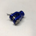 Zeta - Rear Brake Clevis - KX65 03-24, KX125 02, KX250 05-08, KXF250 04-24, KXF450 06-23, RMZ250 04-06, Beta RR 2T 250-300 13-23, RR 4T 350-500 13-23, X-Trainer 15-23 (Blue)