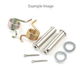DRC - Foot Peg Pin & Spring Set - KTM SX85 18-24, SX125/150 16-22, SX250 17-22, SXF250-450 16-22, EXC/EXCF250-500 17-23, Husqvarna TC85 18-24, TC125 16-22, TC250 17-22, FC250-450 16-22, TE/FE 150-501 17-23, Gas Gas MC85 21-24, 125-450 21-23