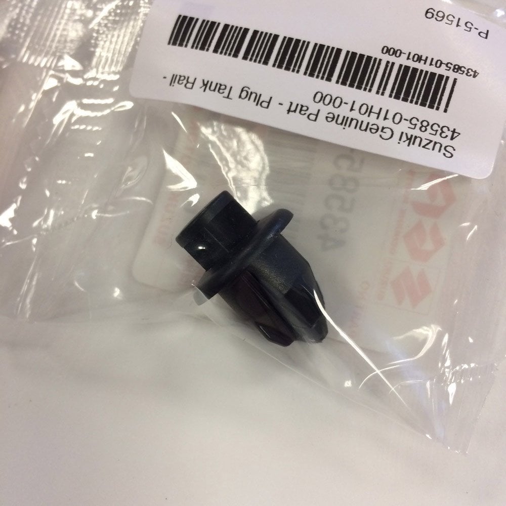 Suzuki Genuine Part - Plug, Tank Rail OD18 x ID12 - 43585-01H01-000