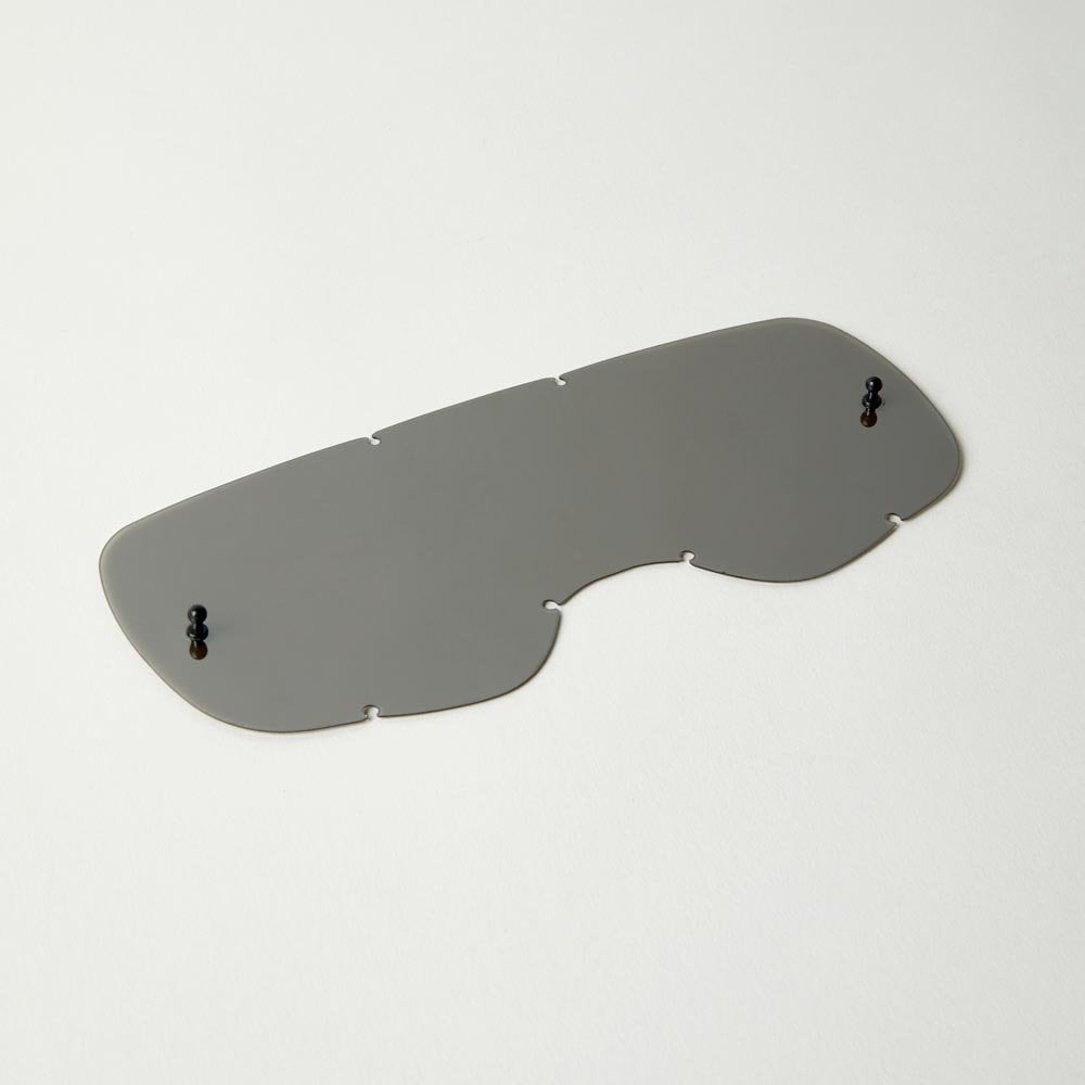 Fox (Spares) Lens - Youth - Main-2 - Tear-Off - Lexan 0.7mm - Spark/Iridium