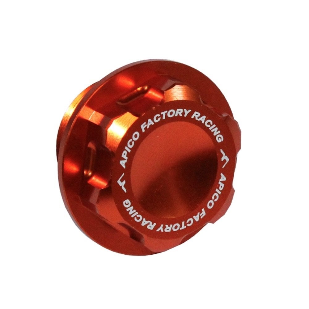 Apico - Axle Nut - Rear - M20 x 1.5 - KTM SX85 12-24, SX/SXF 125-450 98-12, EXC/EXCF 125-520 98-23, Husqvarna TC85 14-24, TC/FC 125-450 14-15, TC250 14-16, TE/FE 125-501 14-23, Gas Gas  MC85 21-24, EC/ECF 250-350 21-23, EX250/350 21-23, Husaberg - Orange