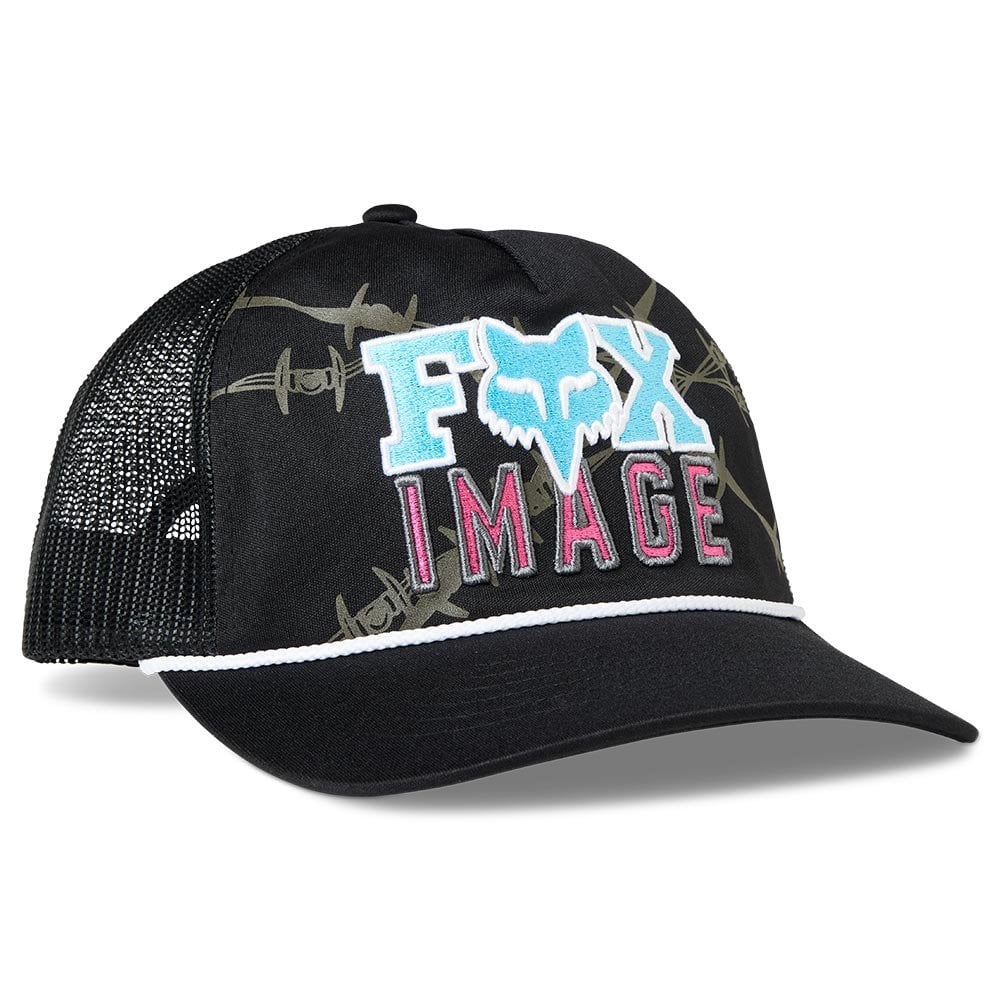 Fox (SALE) Cap - BARB WIRE - Snapback Hat (Black)