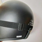 Bikers World (Goggles) Classic/Vintage Leather Version (Silver/Black)