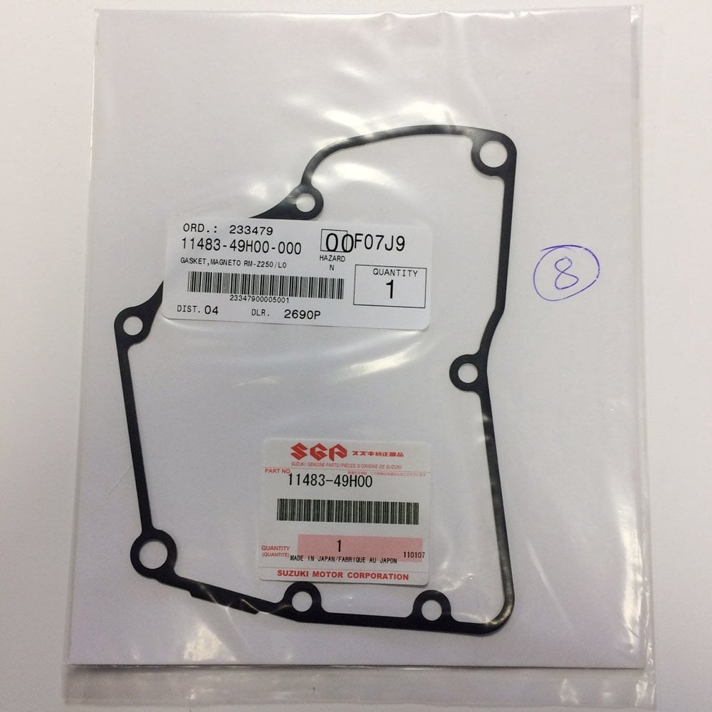 Suzuki Genuine Part - Gasket, Magneto Cover (RMZ250 10-26) - 11483-49H00-000