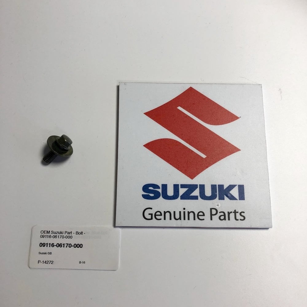 Suzuki Genuine Part - Bolt 6x16 - 09116-06170-000
