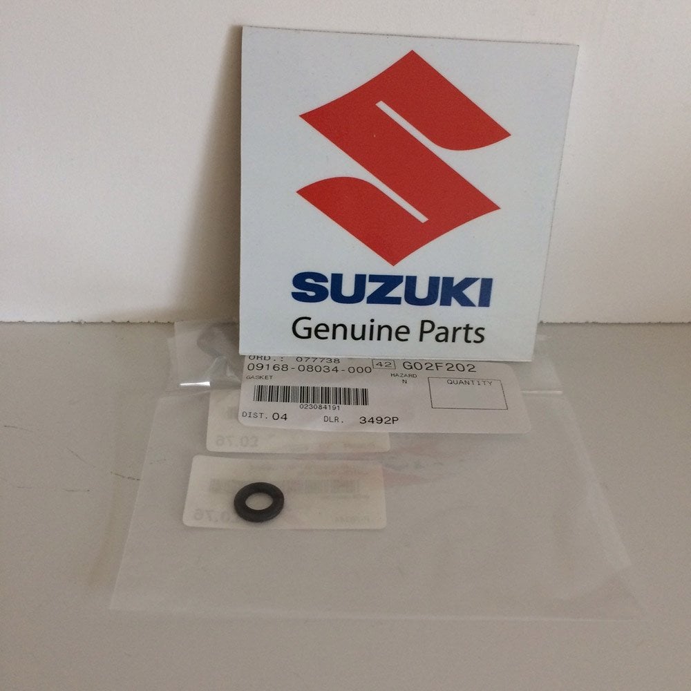 Suzuki Genuine Part - Gasket, Cam Chain 7.8x13.5x1.2 (GSX1300 K8-L0) - 09168-08034-000
