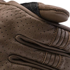 RST Motorcycle Urban Leather Short Gloves - Roadster 3 CE (Brown)