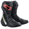 Alpinestars Supertech R Sports | Race Boots (Black/White/Red Fluo/Yellow Fluo)